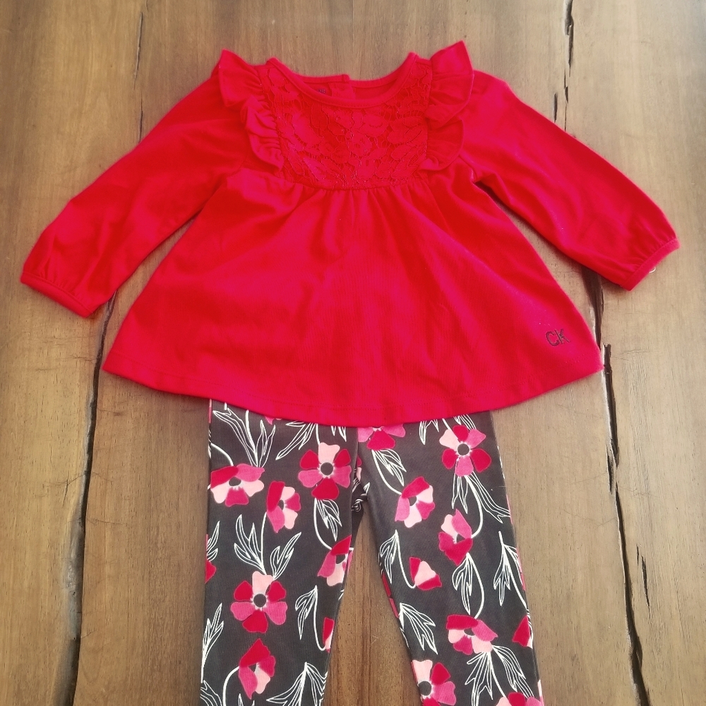 GIRLS CALVIN KLEIN SET